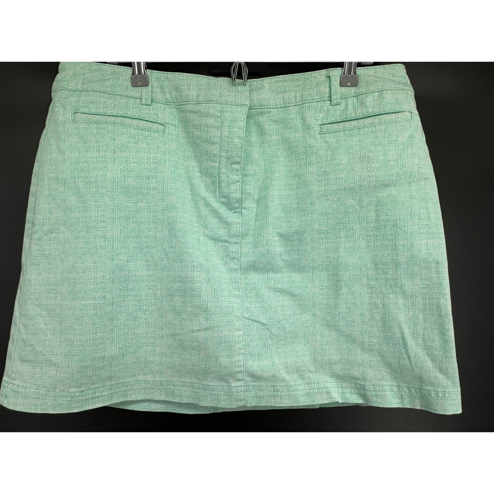Coral Bay Petite 16P Mint Green Stretch Skort‎ Classic Spring